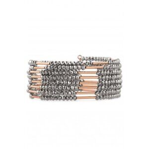 Stella & Dot Bardot Sparkly Spiral Coil Bangle Bracelet